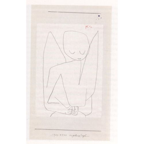 Paul Klee, Sad Angel Paul Klee, Sad Angel