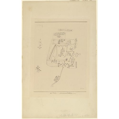 Paul Klee, Afrika Köyü Sahnesi