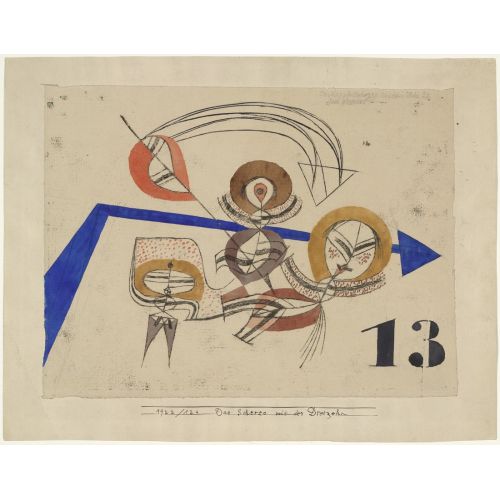 Paul Klee, Scherzo With Thirteen Paul Klee, Scherzo With Thirteen