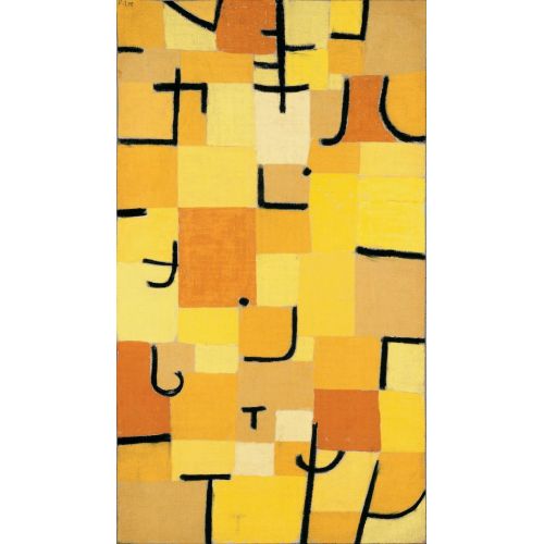 Paul Klee, Signs In Yellow Paul Klee, Signs In Yellow