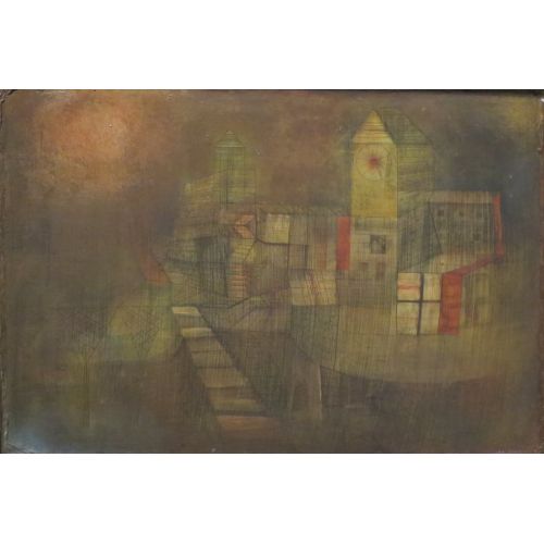Paul Klee, Small Village In The Autumn Sun