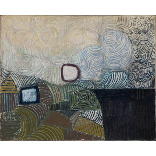 Paul Klee, Spiral Motif Green Violet Blue Gold Paul Klee, Spiral Motif Green Violet Blue Gold