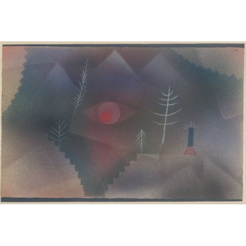 Paul Klee, Swiss Glance Of A Landscape
