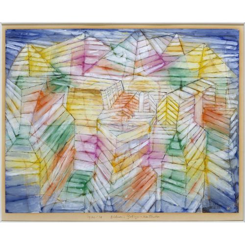 Paul Klee, Theater Mountain Construction
