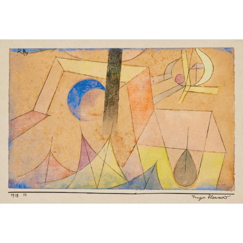 Paul Klee, The Athenaeum Flower Garden