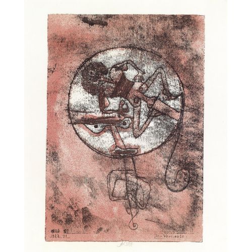Paul Klee, The Lover Litho