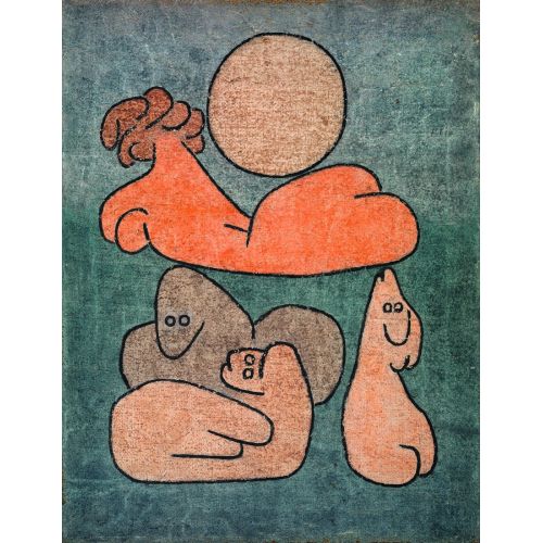 Paul Klee, The Torso And Hers