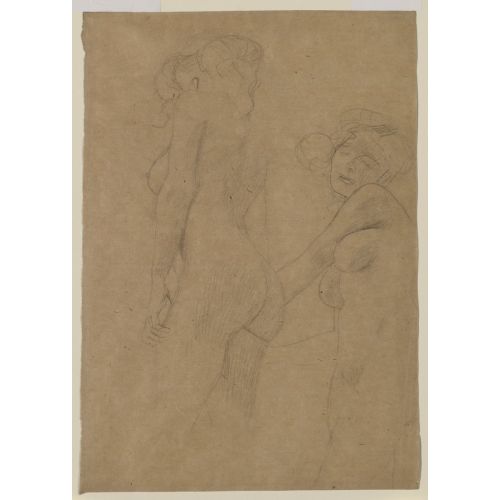 Paul Klee, Two Female Nudes Standing Paul Klee, Two Female Nudes Standing