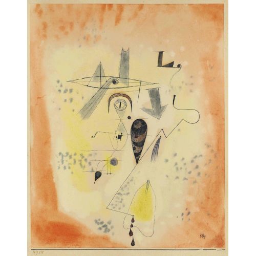 Paul Klee, View Anglers Reminder From L