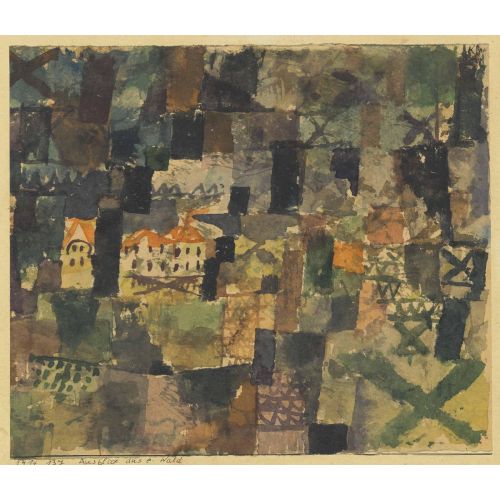 Paul Klee, View From The Forest