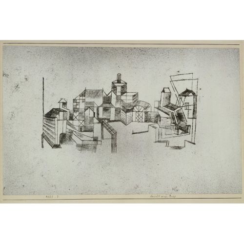 Paul Klee, View Of A Fortress Paul Klee, View Of A Fortress