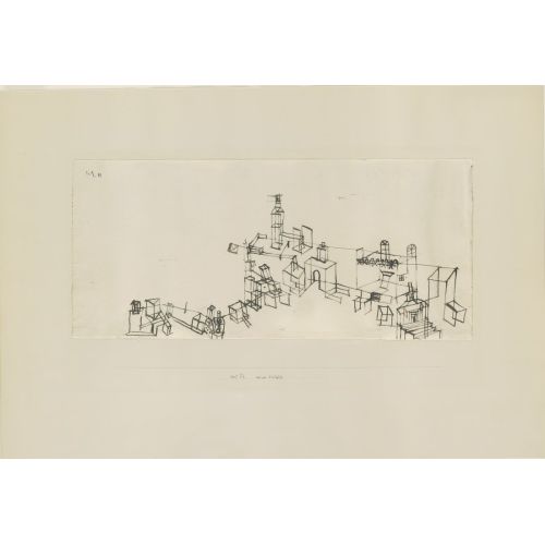 Paul Klee, View Of Ancient City