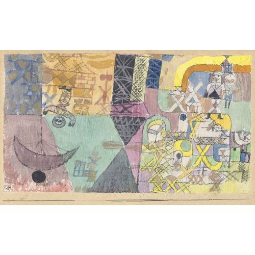 Paul Klee, Asian Jugglers Paul Klee, Asian Jugglers