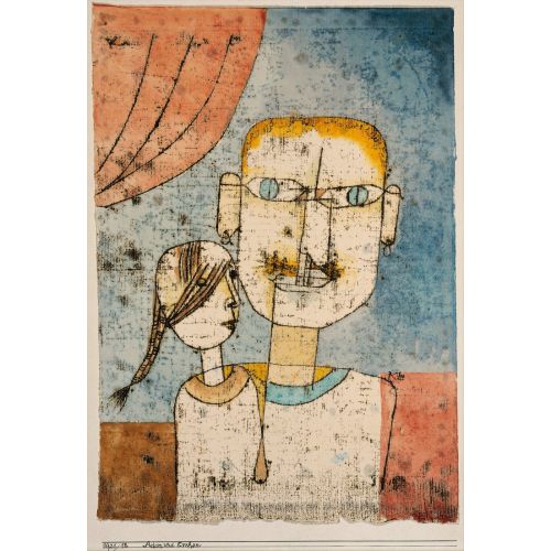 Paul Klee, Adam And Little Eve