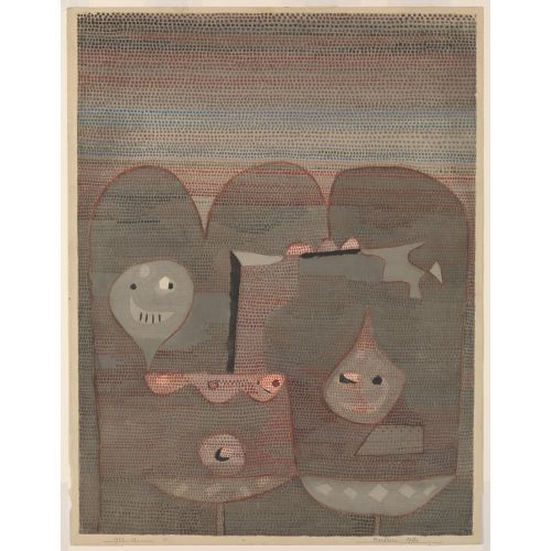 Paul Klee, Barbarian Sacrifice Paul Klee, Barbarian Sacrifice