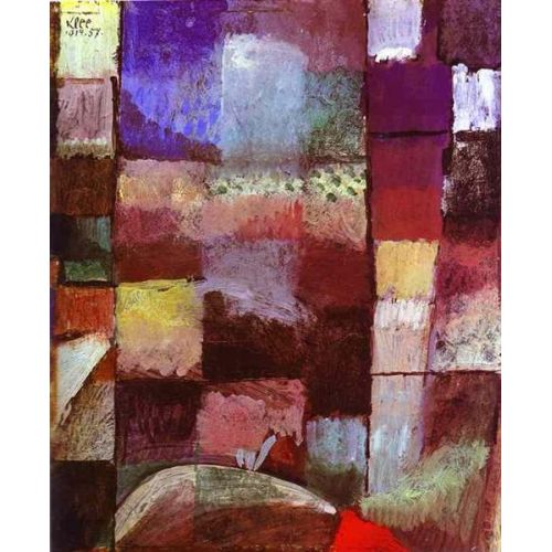 Paul Klee, Hamamet Oil Painting
