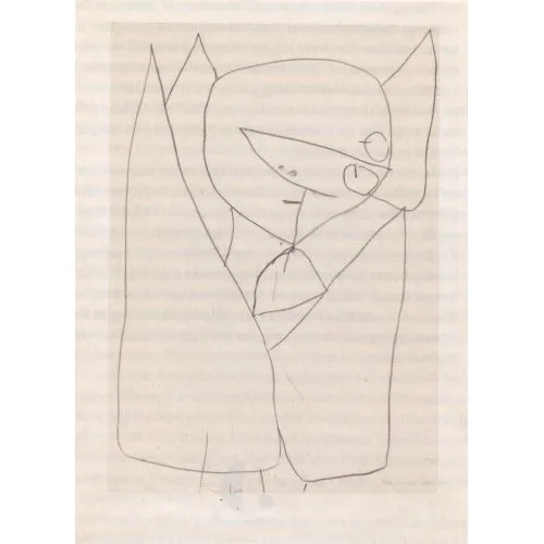 Paul Klee Bir Meleğin Krizi Iı Sürrealizm Paul Klee Bir Meleğin Krizi Iı Sürrealizm Sanat Akımları Kanvas Efektli Tablo, Resim Kağıdı Baskısı, Reprodüksiyon ve