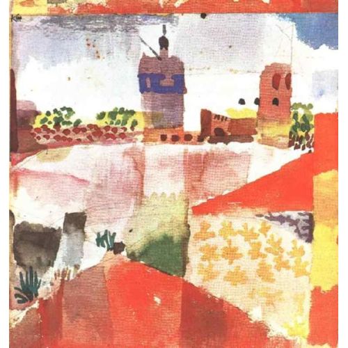 Paul Klee, Hammamet CamII Tablo Paul Klee, Hammamet CamII Tablo