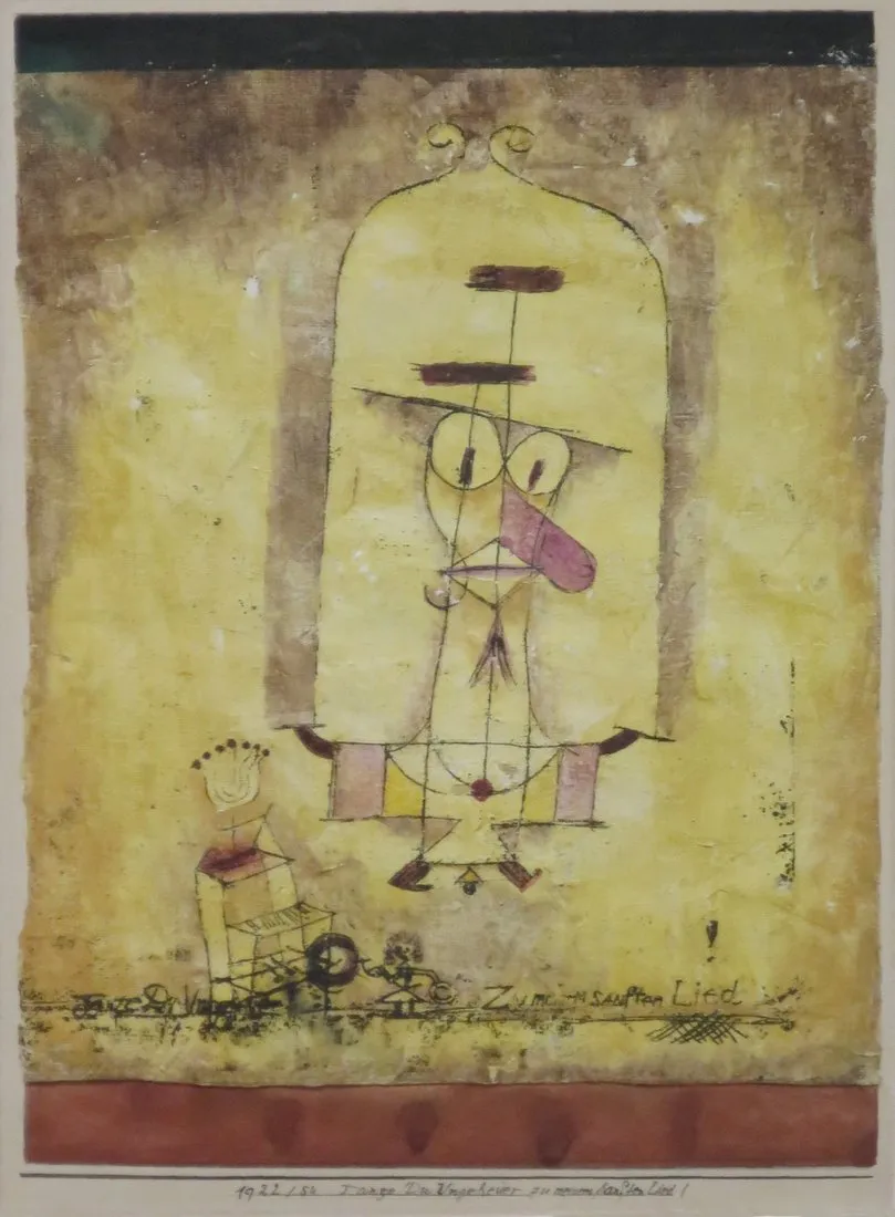 Paul Klee Dance You Monster To My Soft Song | Arthipo