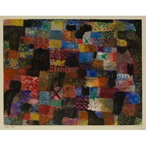 Paul Klee, Deep Pathos Abstract Paul Klee Deep Pathos Abstract Art Movements Canvas, Drawing Paper Prints, Reproduction Oil Painting and High Resolution Image