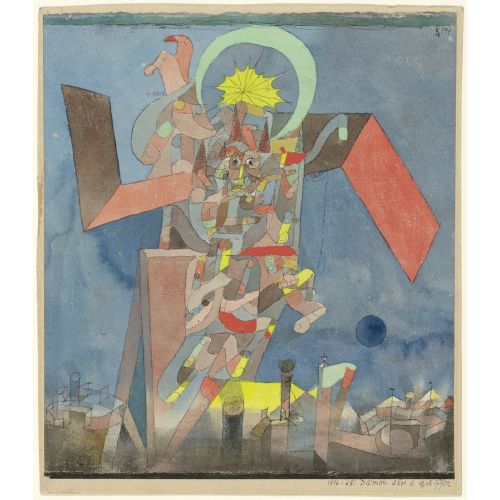 Paul Klee, Demon Above The Ships Paul Klee, Demon Above The Ships