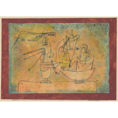 Paul Klee, Deserted Square Of An Exotic Town Paul Klee, Deserted Square Of An Exotic Town