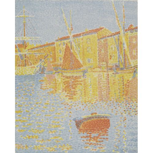 Paul Signac, Saint Tropez Limanı 1894 Paul Signac, Saint Tropez Limanı 1894