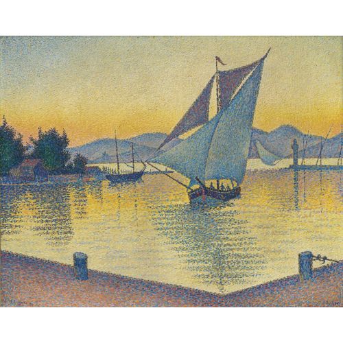 Paul Signac, Günbatımında Liman Opus Saint Tropez Paul Signac, Günbatımında Liman Opus Saint Tropez