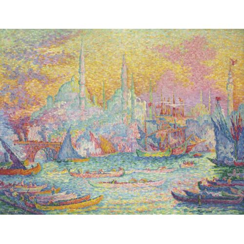 Paul Signac, Haliç Konstantinopolis Paul Signac, Haliç Konstantinopolis