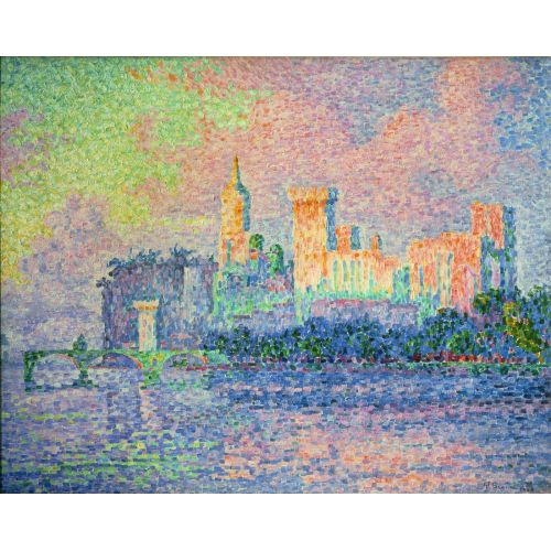 Paul Signac, Papalar Avignon Sarayı Paul Signac, Papalar Avignon Sarayı