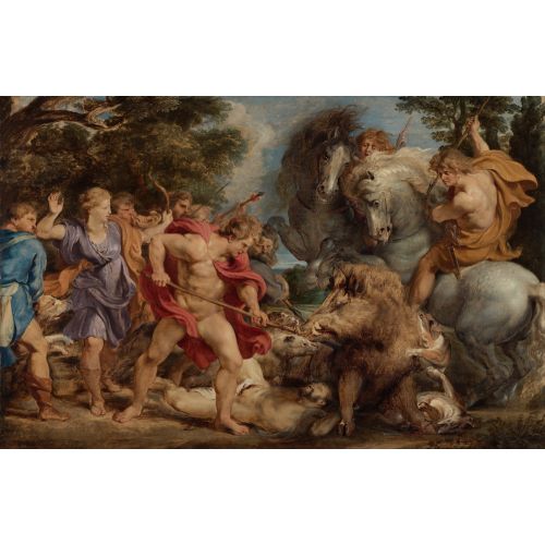 Peter Paul Rubens, The Calydonian Boar Hunt Peter Paul Rubens, The Calydonian Boar Hunt
