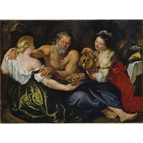 Peter Paul Rubens, Lot And His Daughters In A Rock Grotto Peter Paul Rubens, Lot And His Daughters In A Rock Grotto