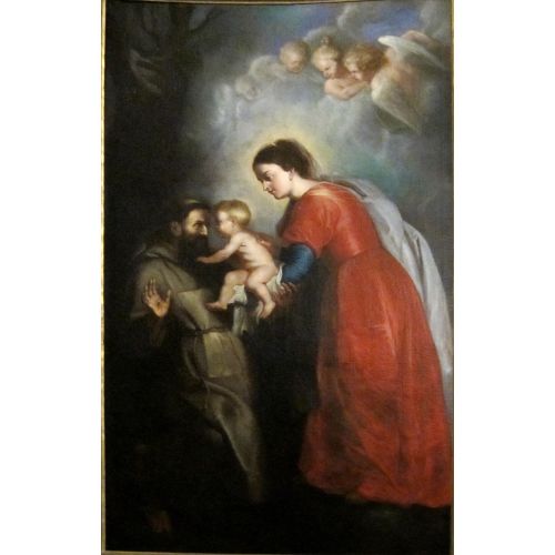 Peter Paul Rubens, St Francois Vierge Peter Paul Rubens, St Francois Vierge