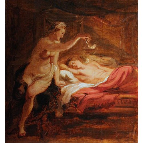 Peter Paul Rubens, Psyche And Sleeping Love Peter Paul Rubens, Psyche And Sleeping Love
