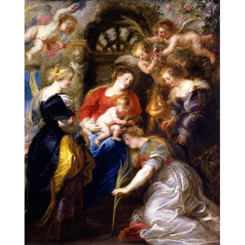 Peter Paul Rubens, Aziz Catherine'in Taç Giymesi Peter Paul Rubens, Aziz Catherine'in Taç Giymesi
