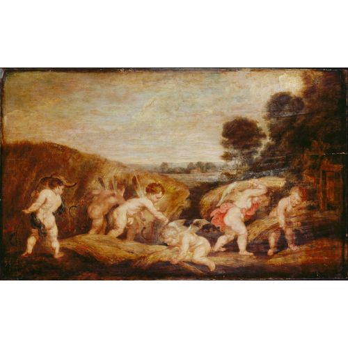 Peter Paul Rubens, Cupids Harvesting Peter Paul Rubens, Cupids Harvesting