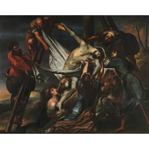 Peter Paul Rubens, Die Kreuzabnahme Baroque Peter Paul Rubens Die Kreuzabnahme Baroque Art Movements Canvas, Drawing Paper Prints, Reproduction Oil Painting and High