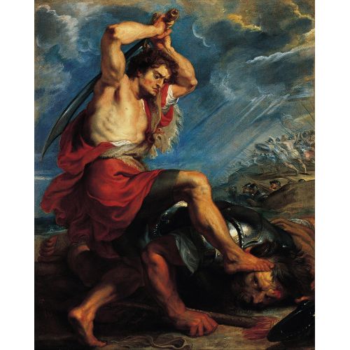 Peter Paul Rubens, David Slaying Goliath Peter Paul Rubens, David Slaying Goliath