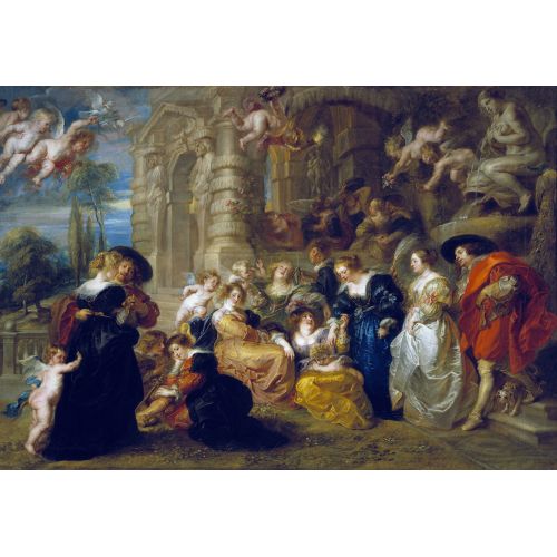 Peter Paul Rubens, Aşk Bahçesi Tablosu Peter Paul Rubens, Aşk Bahçesi Tablosu