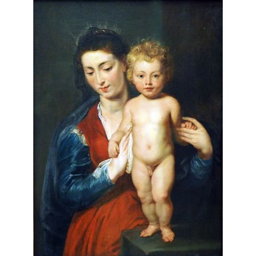 Rubens Madonna And Chield