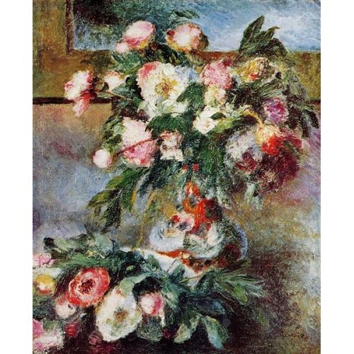Renoir Peonies Painting Renoir Peonies Painting
