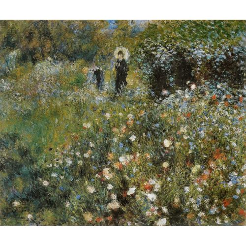 Pierre Auguste Renoir, Femme A L Ombrelle Pierre Auguste Renoir, Femme A L Ombrelle