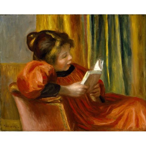 Pierre Auguste Renoir, Girl Reading