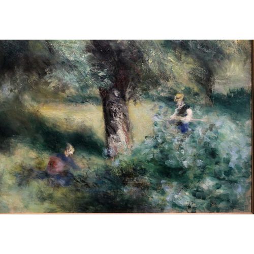 Pierre Auguste Renoir Il Pero Inglese Il Frutteto A Louveciennes 1871 Impressionism Art Movements Canvas, Drawing Paper Prints