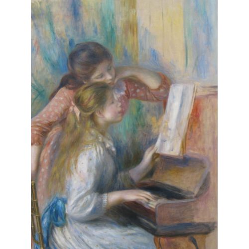 Pierre Auguste Renoir, Young Girls At The Piano