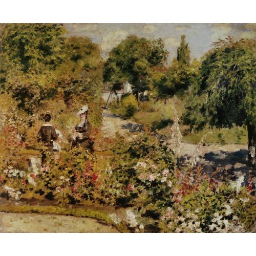 Pierre Auguste Renoir, Garden In Fontenay