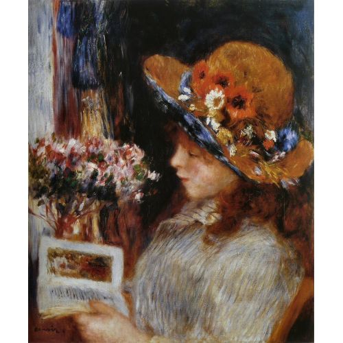 Pierre Auguste Renoir, Okuyan Kız Pierre Auguste Renoir, Okuyan Kız