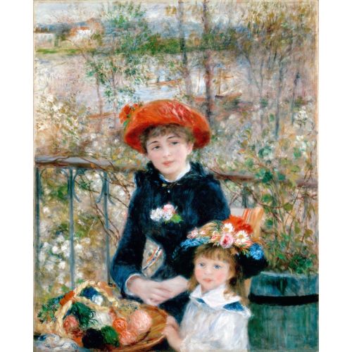 Pierre Auguste Renoir, The Two Sisters On The Terrace