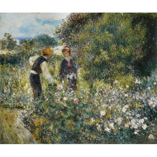 Pierre Auguste Renoir, Çiçek Toplama