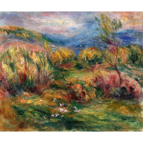 Pierre Auguste Renoir, Landscape Near Cagnes Sur Mer